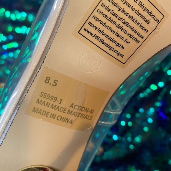 🤍Fashion nova clear heels🤍 - Picture 7 of 9